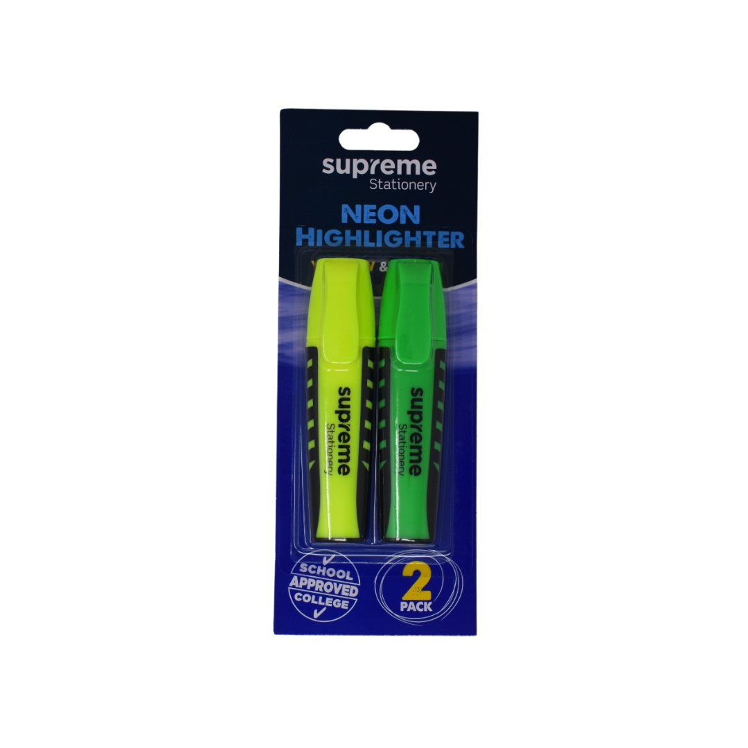 HIGHLIGHTER 2PK YLW/ GRN (HL-5051)